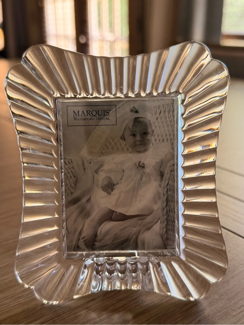 Marquis by Waterford Easton Clear Crystal Picture Frame 2 3/8 x 3 1/4 105191
